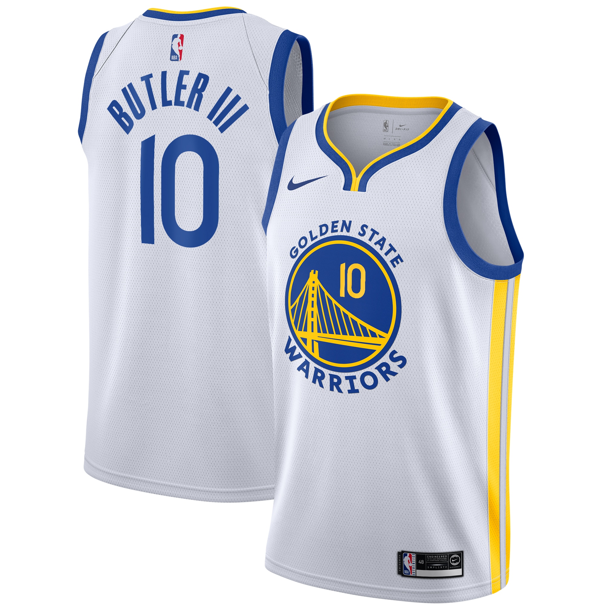 Golden State Warriors Association Edition Swingman Jersey - White - Jimmy Butler Iii - Youth
