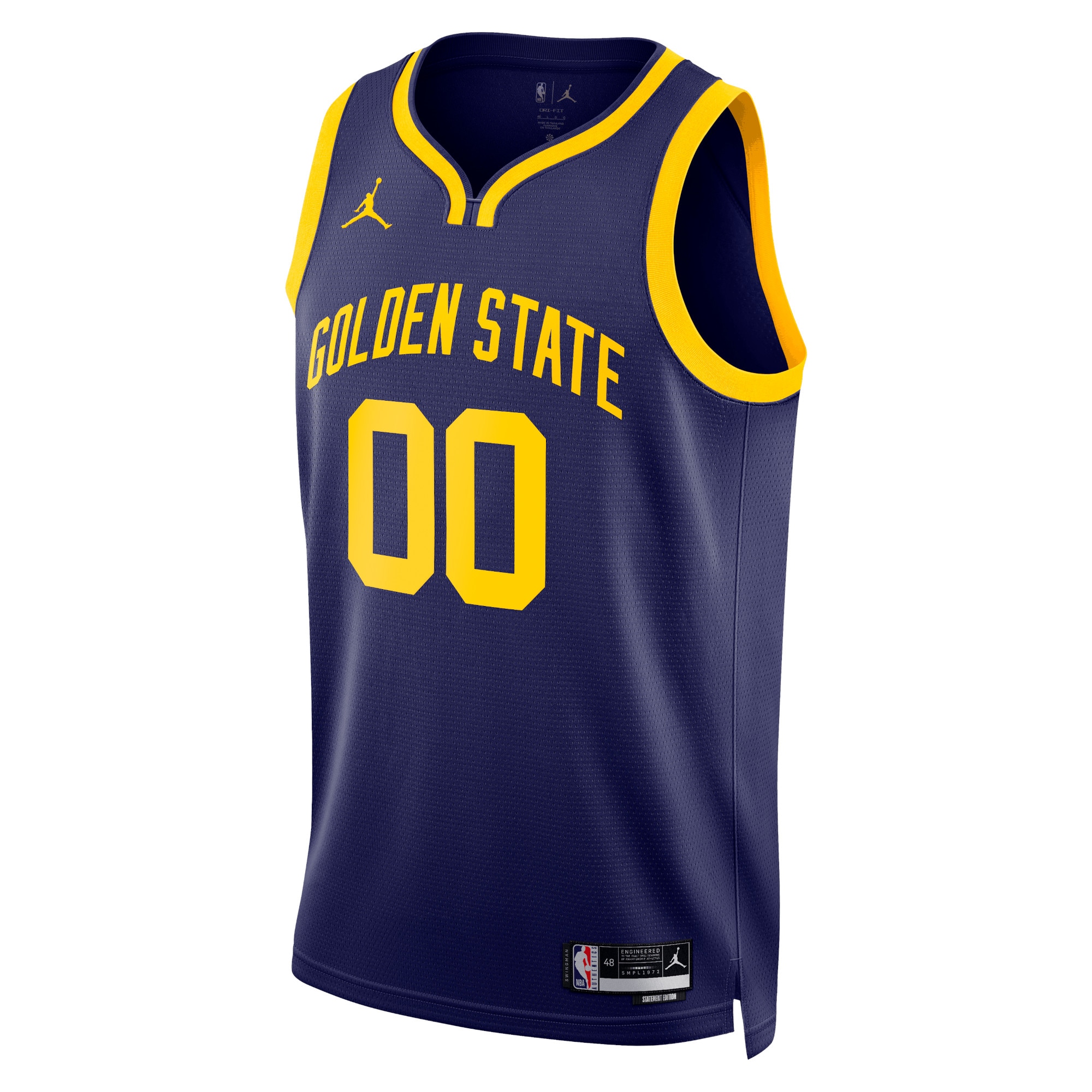 Golden State Warriors Jordan Statement Edition Swingman Jersey - Blue - Jonathan Kuminga - Unisex