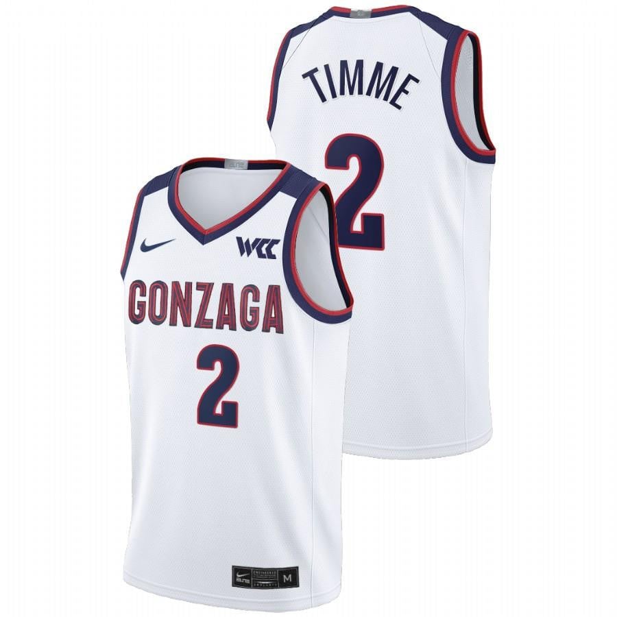 Gonzaga Bulldogs Drew Timme 2 2023 White College Basketball Limited Men Jersey