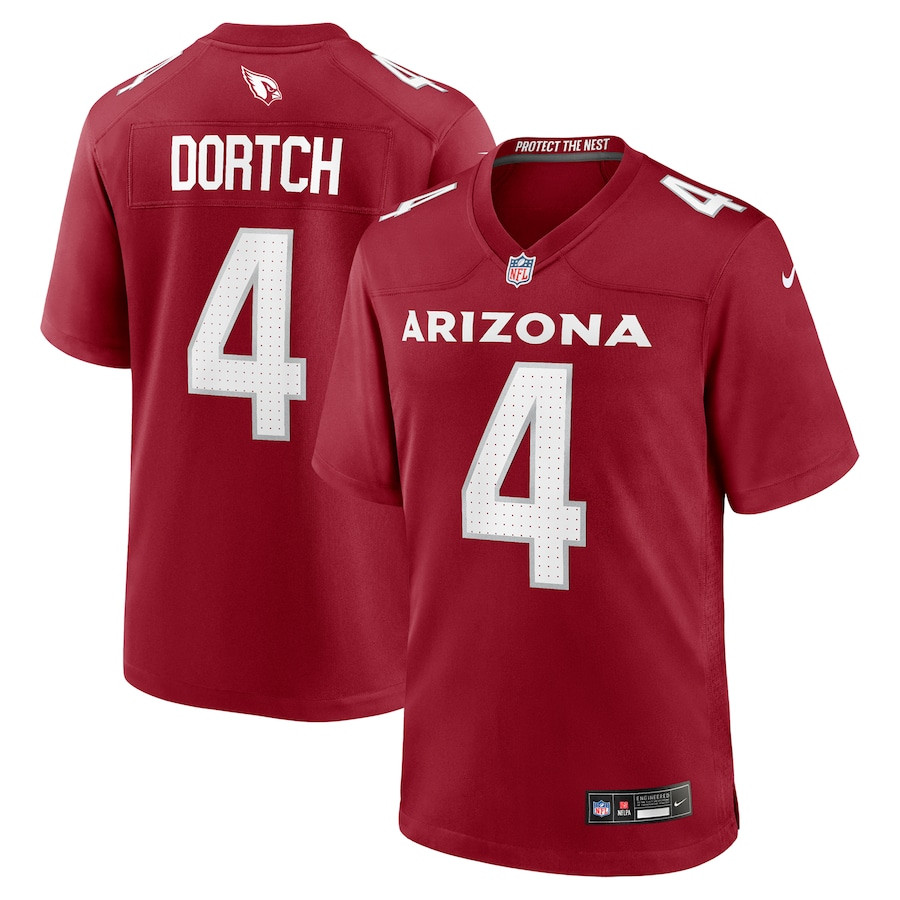 Greg Dortch 4 Arizona Cardinals Team Game Men Jersey - Cardinal Js7773