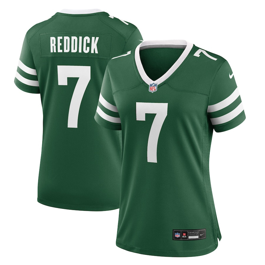 Haason Reddick 7 New York Jets Women's Team Game Jersey - Legacy Green Js4812