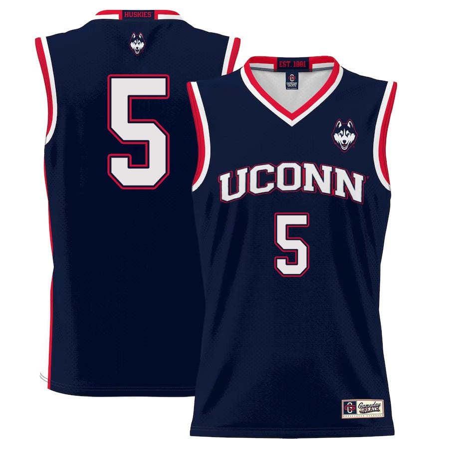 Hassan Diarra 5 Uconn Huskies Basketball Men Jersey - Navy