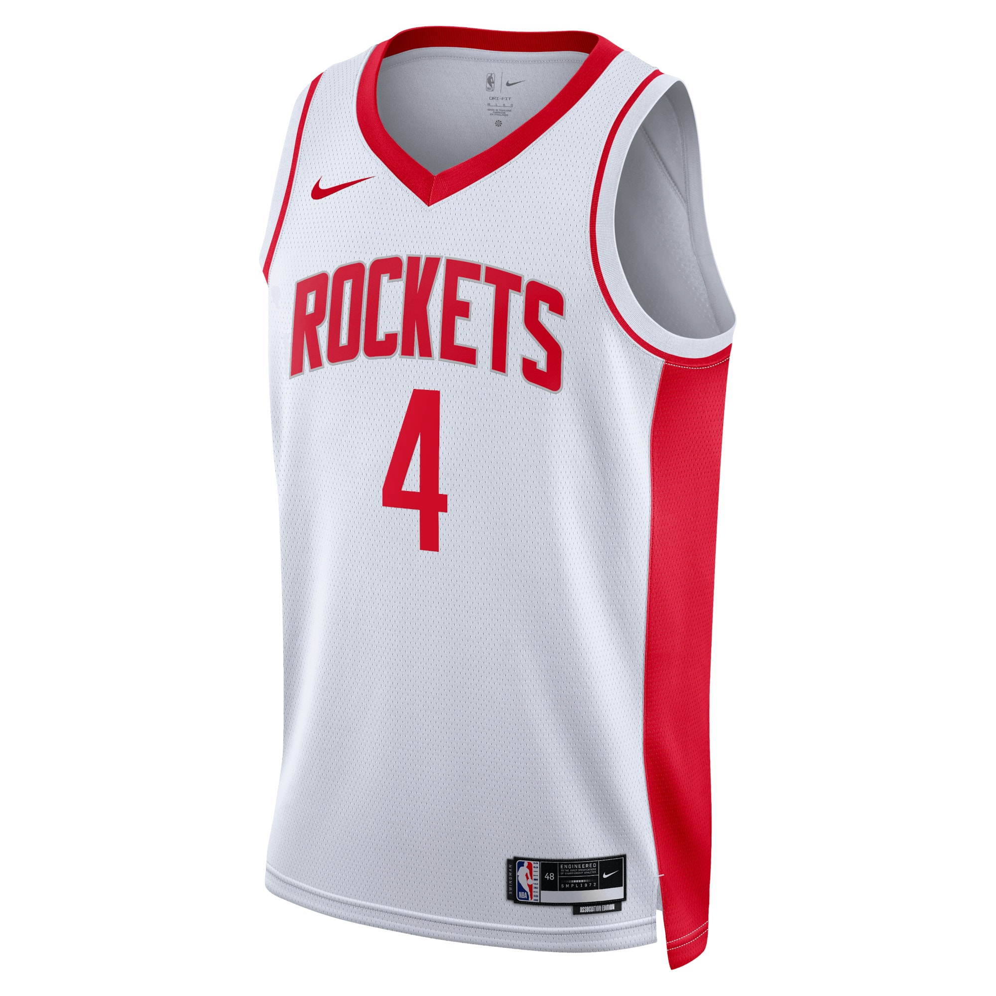 Houston Rockets Association Edition Swingman Jersey - White - Jalen Green - Unisex