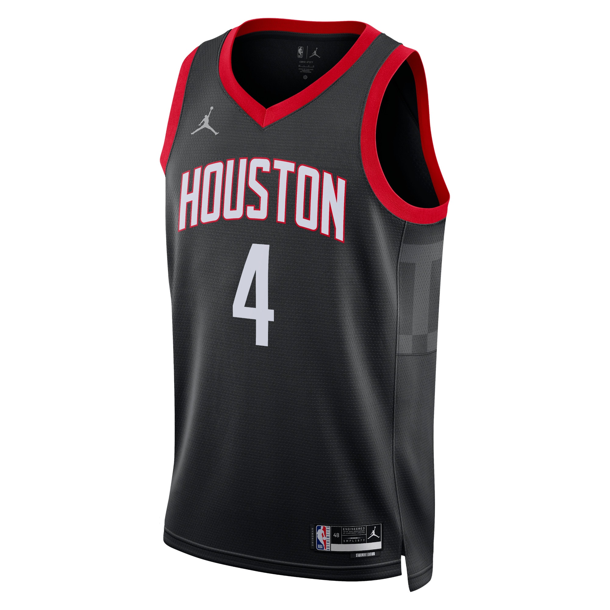 Houston Rockets Jordan Statement Edition Swingman Jersey - Black - Jalen Green - Unisex