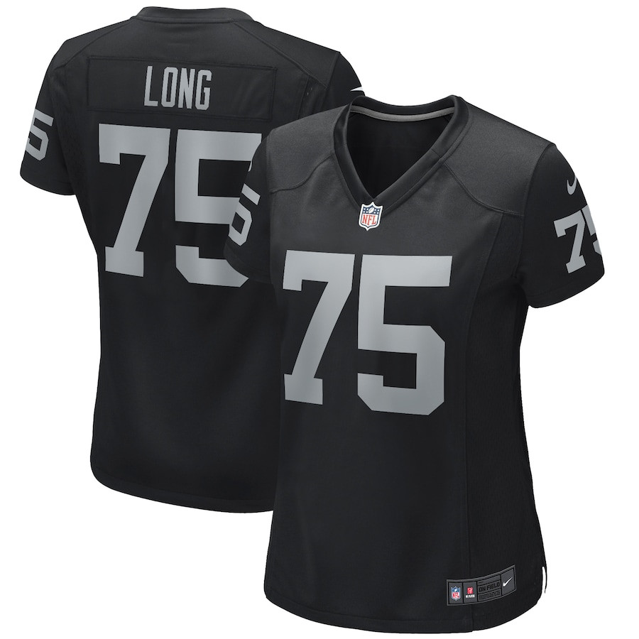 Howie Long 75 Las Vegas Raiders Women Game Retired Jersey - Black Js7845