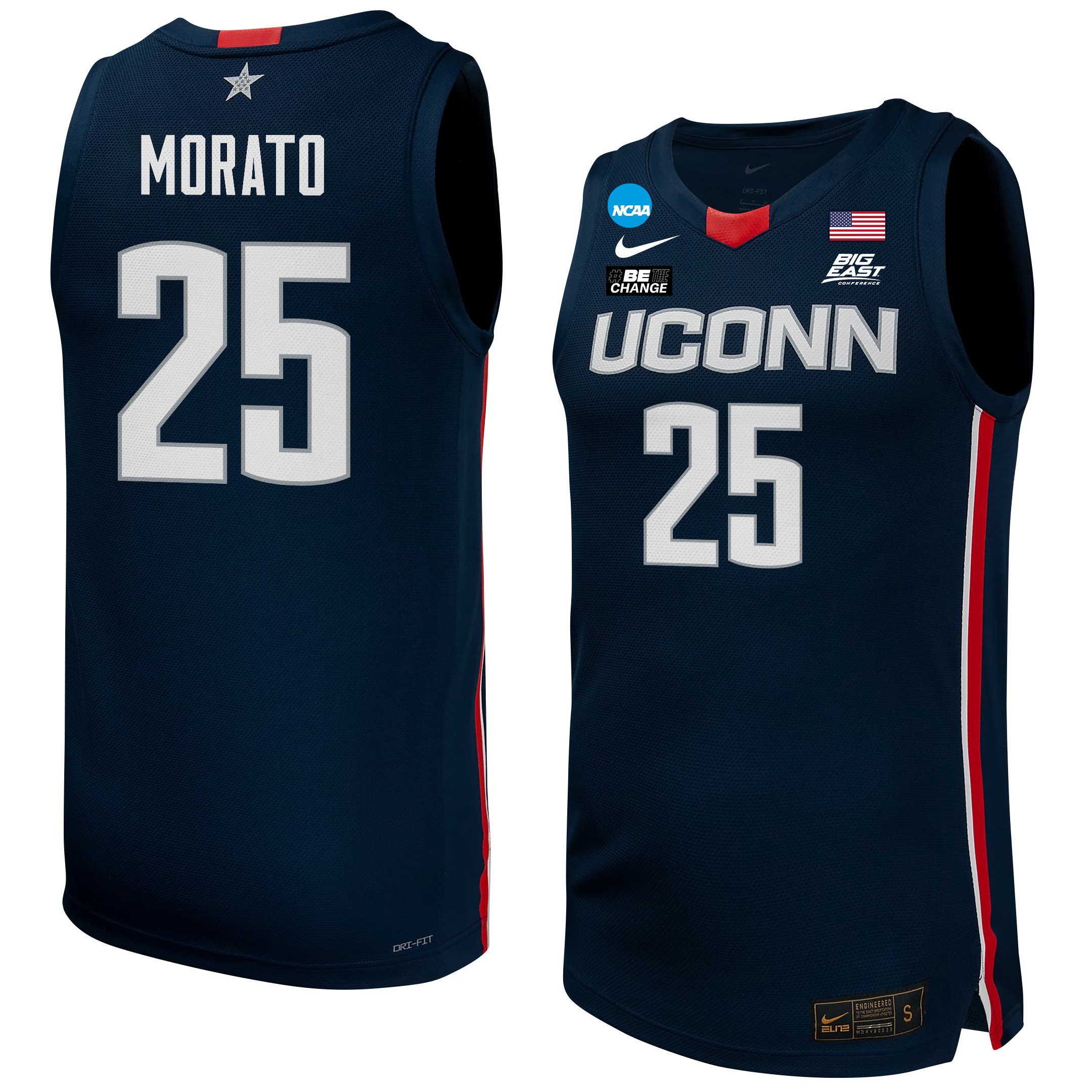 Ice Brady 25 Uconn Huskies 2024 Women's Basketball Jersey - Navy, Unisex Jersey