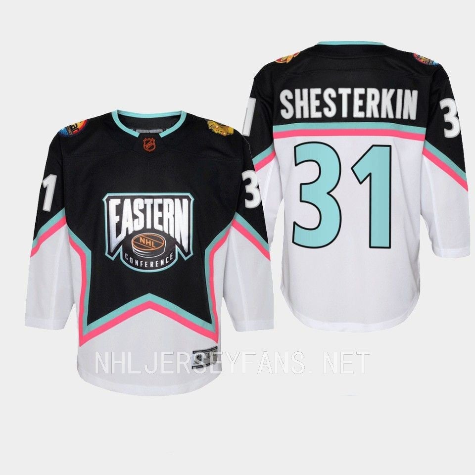 Igor Shesterkin 31 New York Rangers 2023 All-star Game Jersey Black Equipment