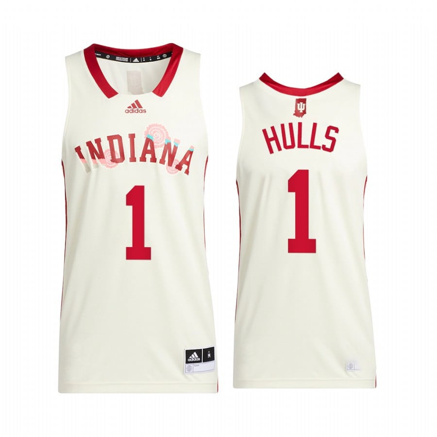 Indiana Hoosiers Jordan Hulls 1 Jersey Honoring Black Excellence White Basketball Uniform
