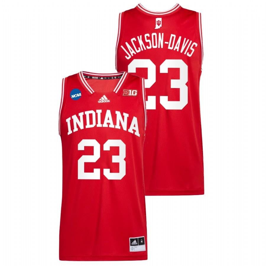 Indiana Hoosiers Trayce Jackson-davis Red 2022 March Madness Basketball Men Jersey