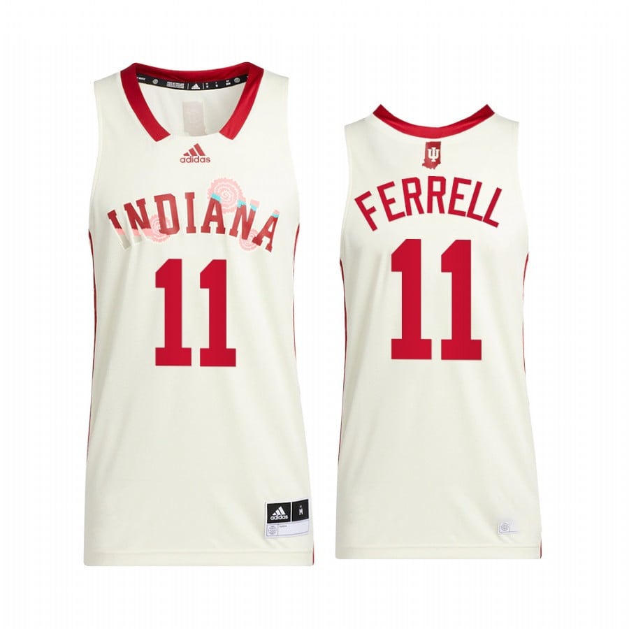 Indiana Hoosiers Yogi Ferrell 11 Jersey Honoring Black Excellence White Basketball Uniform