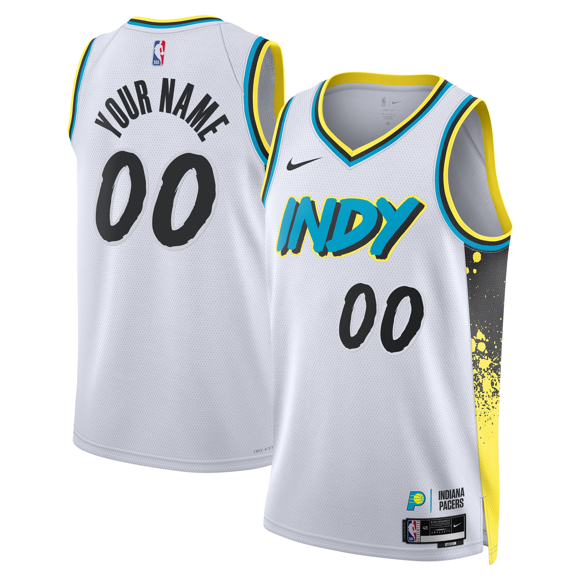 Indiana Pacers City Edition Swingman Jersey 2024 - Custom - Unisex