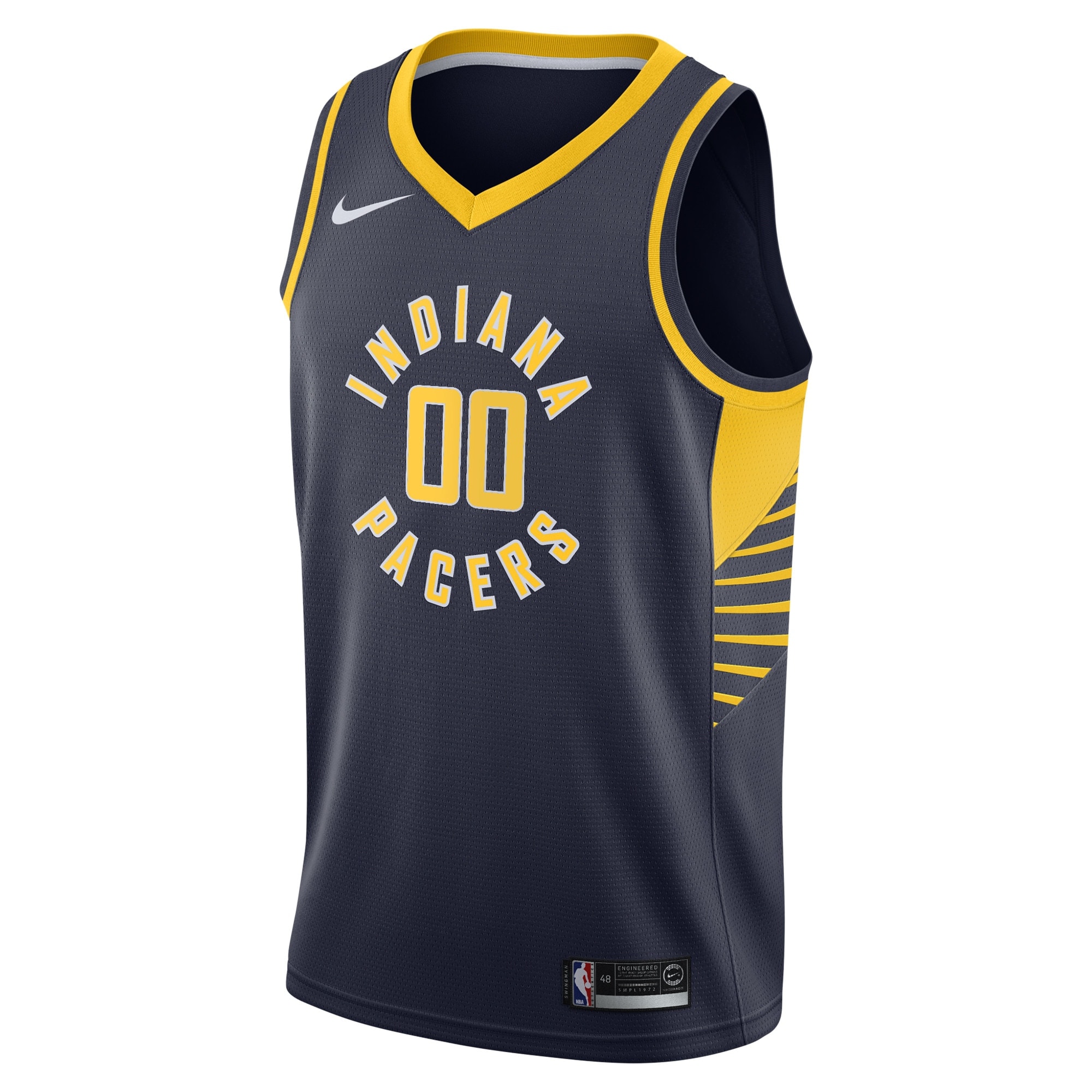 Indiana Pacers Icon Edition Swingman Jersey - Navy - Custom - Youth