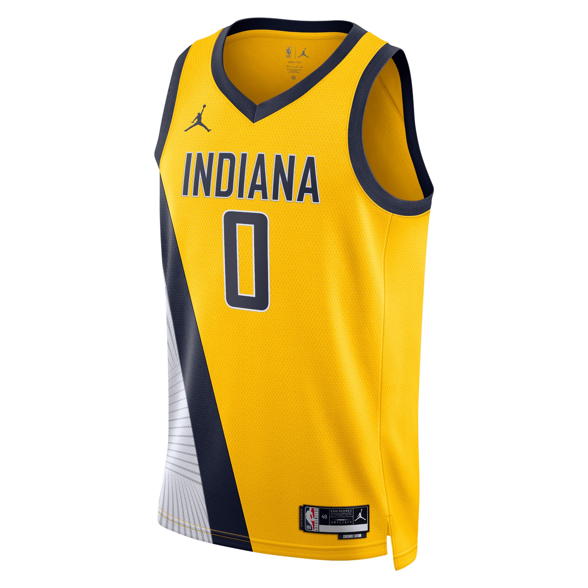 Indiana Pacers Jordan Statement Edition Swingman Jersey - Navy - Tyrese Haliburton - Unisex