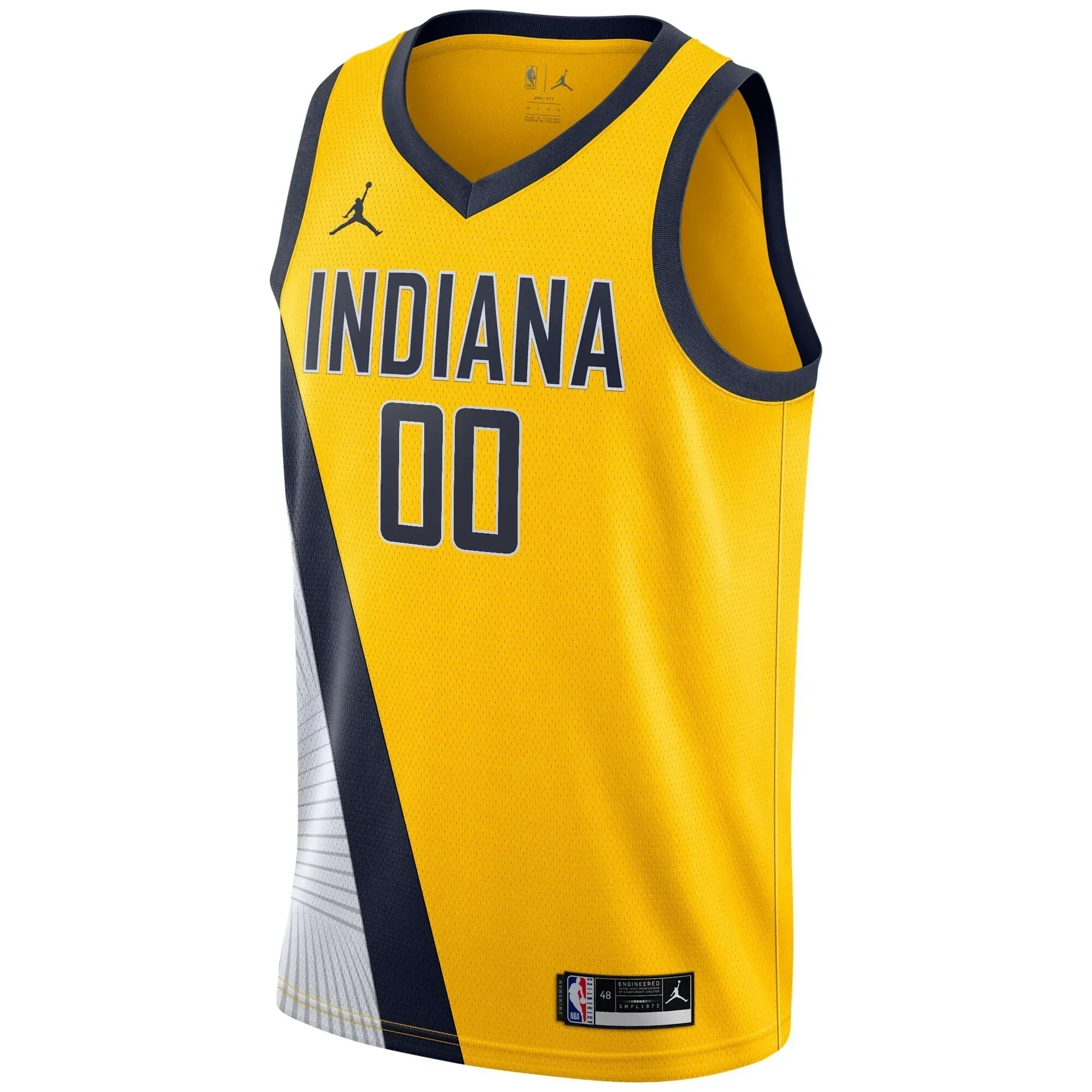 Indiana Pacers Swingman Custom Jersey - Statement Edition - Gold