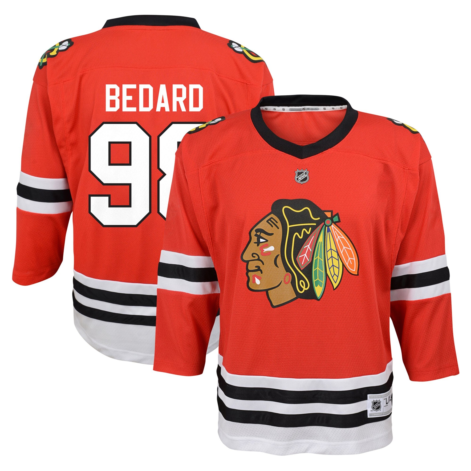 Infant Chicago Blackhawks Connor Bedard Red Home Player Jersey