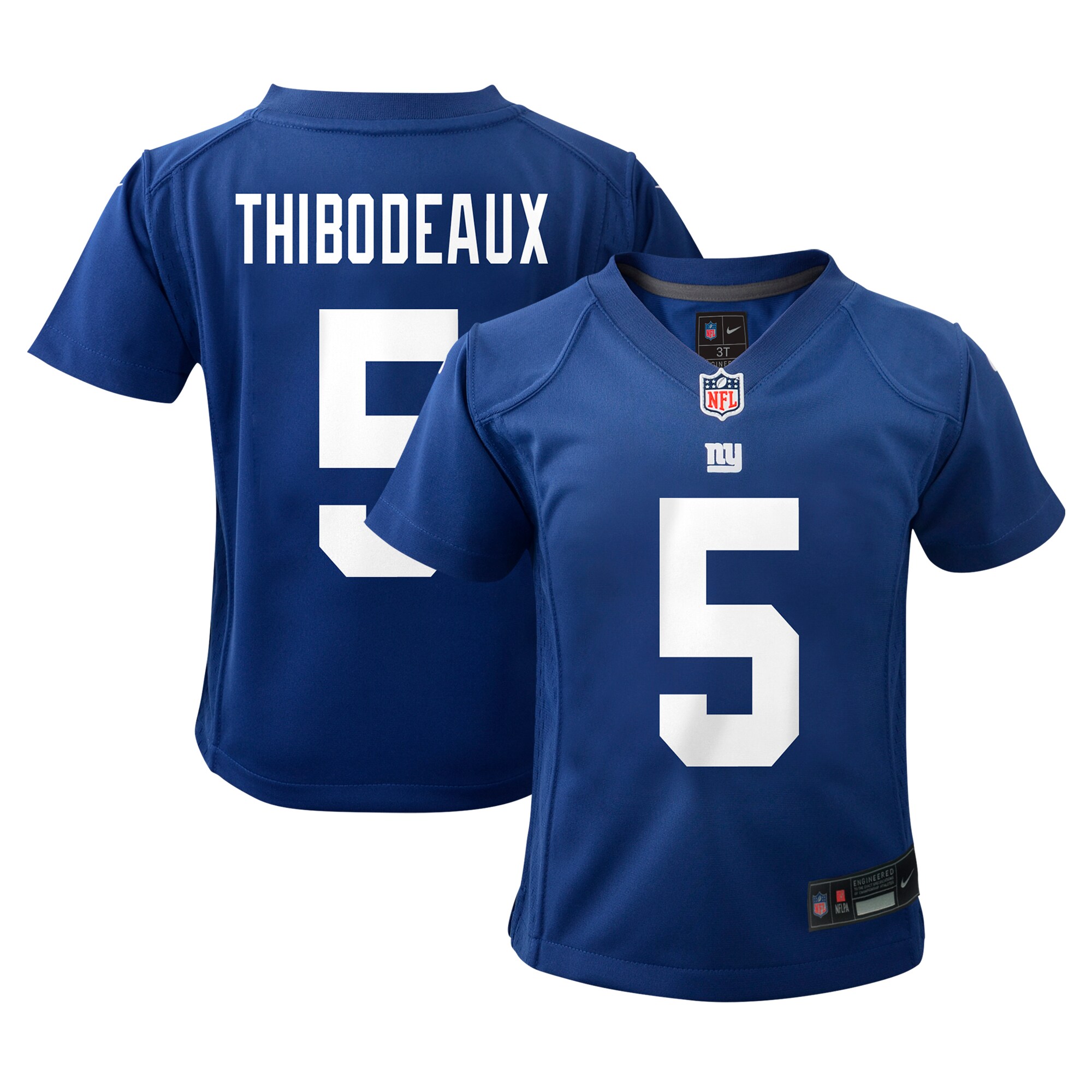 Infant New York Giants Kayvon Thibodeaux Royal Player Game Jersey Js6841