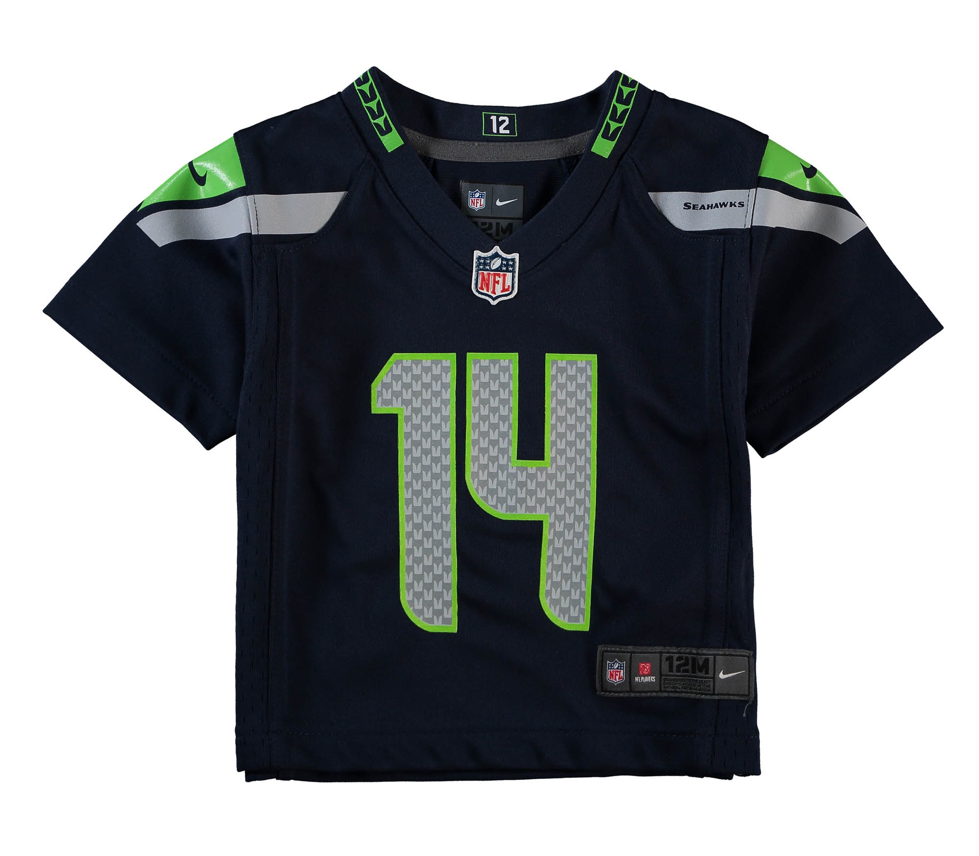 Infant Seattle Seahawks Dk Metcalf College Navy Game Jersey Js8380