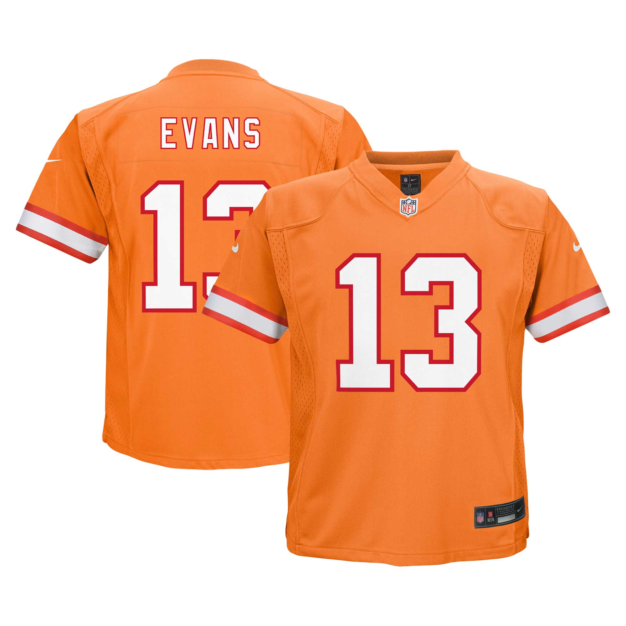 Infant Tampa Bay Buccaneers Mike Evans Orange Game Jersey Js1351
