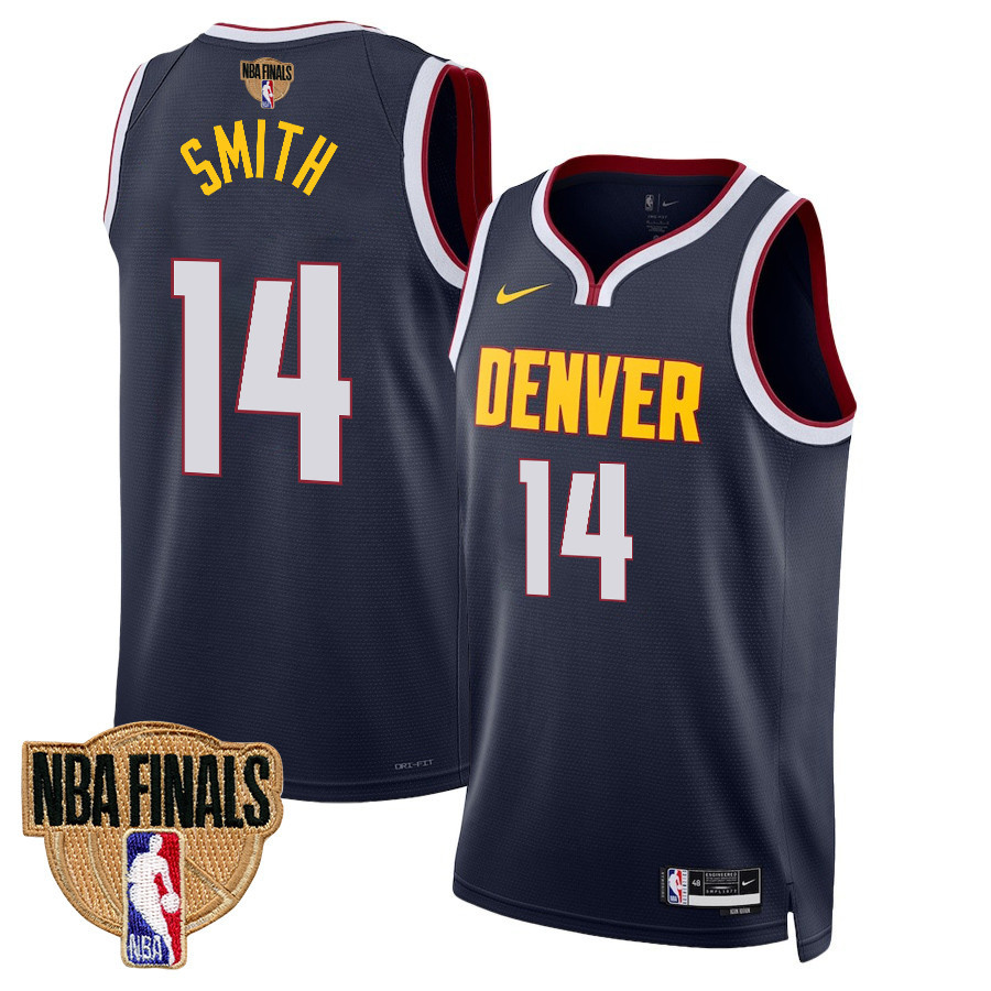 Ish Smith 14 Denver Nuggets Final Champions 2023 Swingman Youth Jersey - Black
