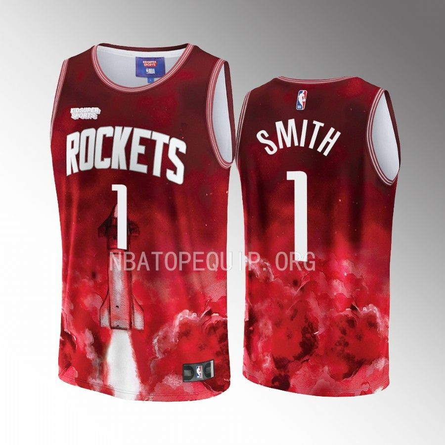 Jabari Smith 1 Houston Rockets Nba & Kidsuper Studios Unisex Hometown Jersey