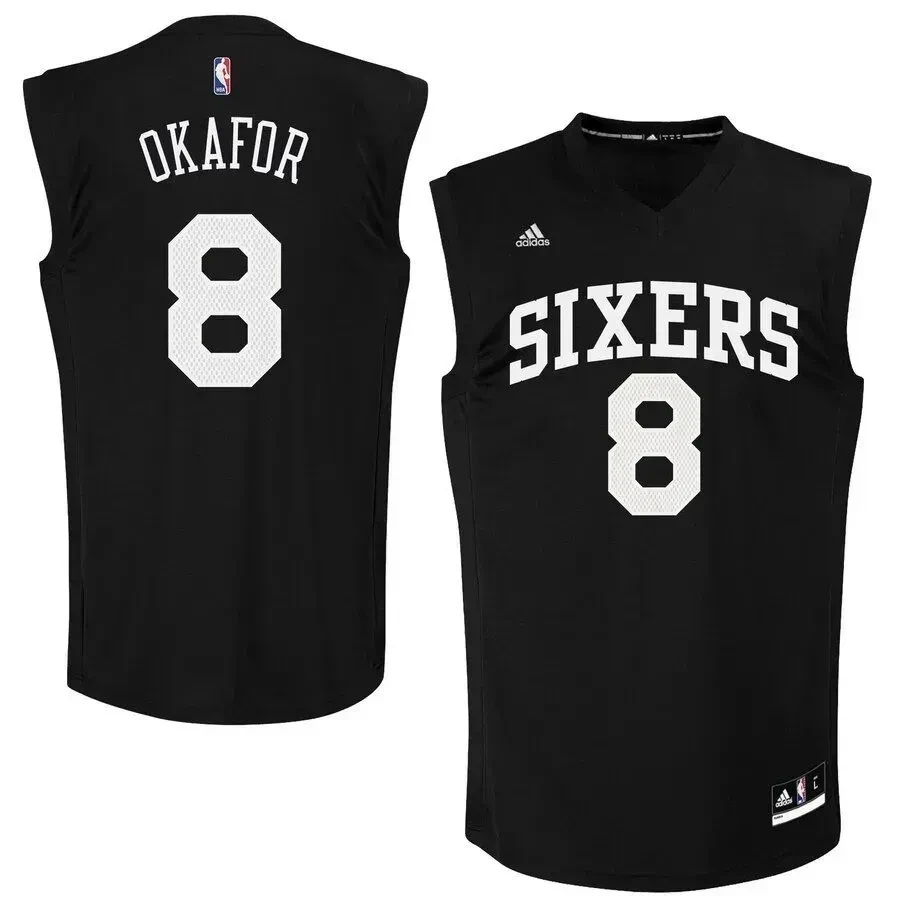 Jahlil Okafor Philadelphia 76ers Fashion Jersey - Black