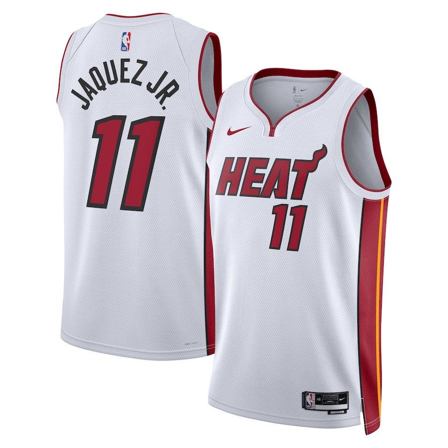Jaime Jaquez Jr. 11 Miami Heat Unisex Swingman Jersey - Association Edition - White