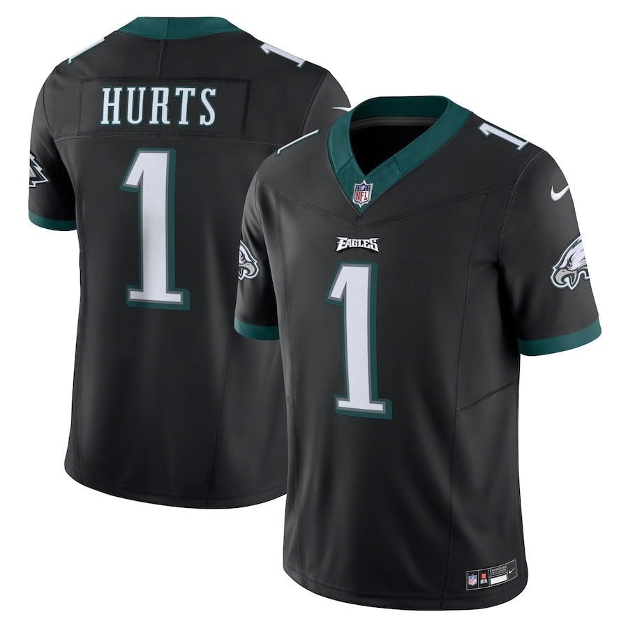 Jalen Hurts 1 Philadelphia Eagles Vapor F.u.s.e. Limited Jersey - Black Js1501