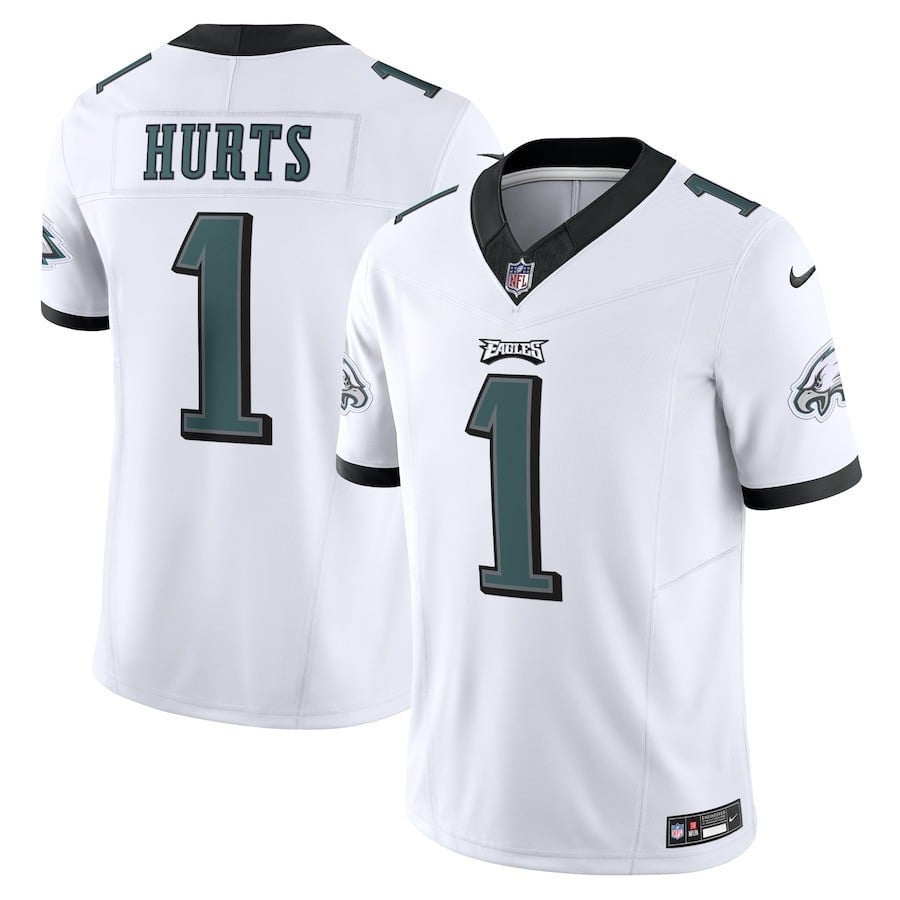 Jalen Hurts 1 Philadelphia Eagles Vapor F.u.s.e. Limited Jersey - White Js6854