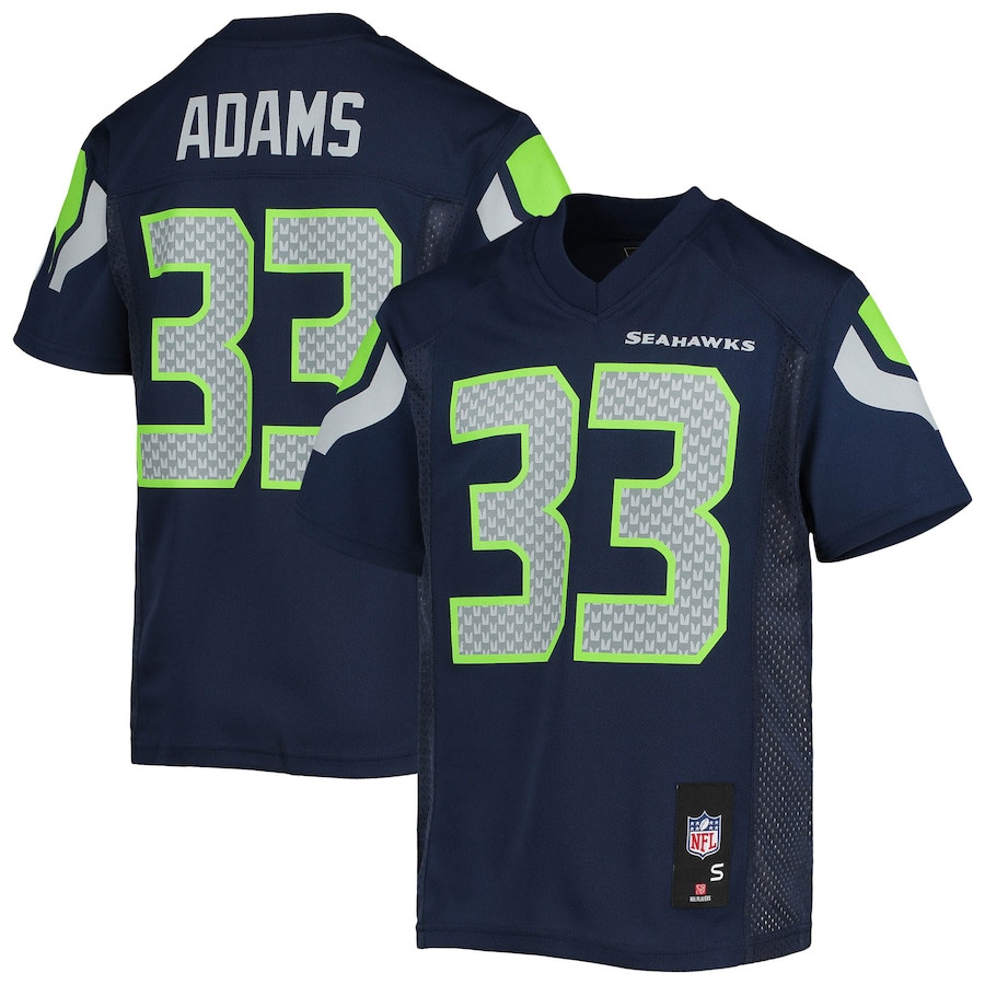 Jamal Adams 33 Seattle Seahawks Youth Jersey - College Navy Js5356