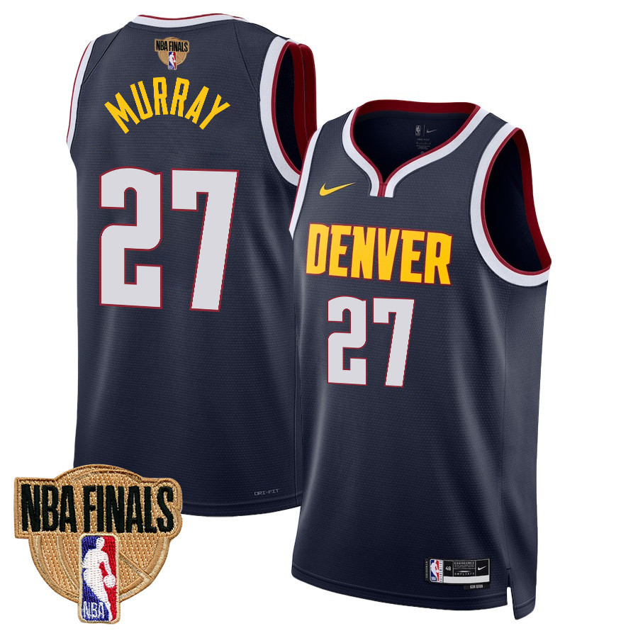 Jamal Murray 27 Denver Nuggets Final Champions 2023 Swingman Jersey - Black