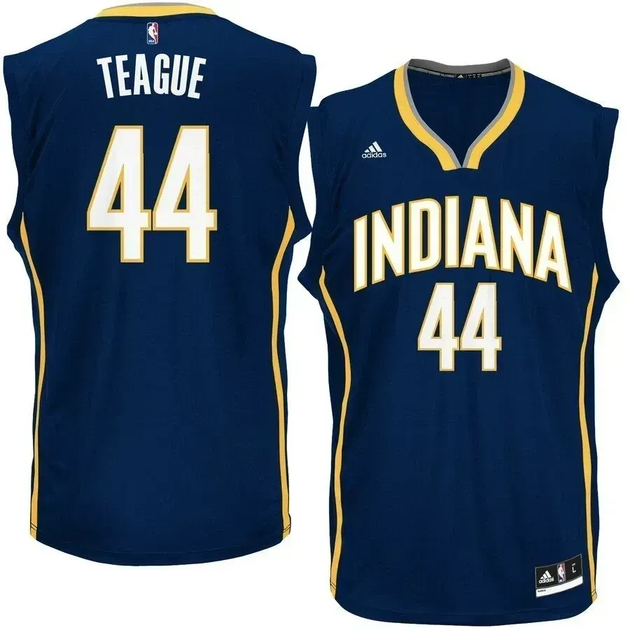 Jeff Teague Indiana Pacers Road Jersey - Navy