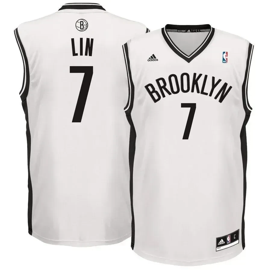 Jeremy Lin Brooklyn Nets Home Jersey - White