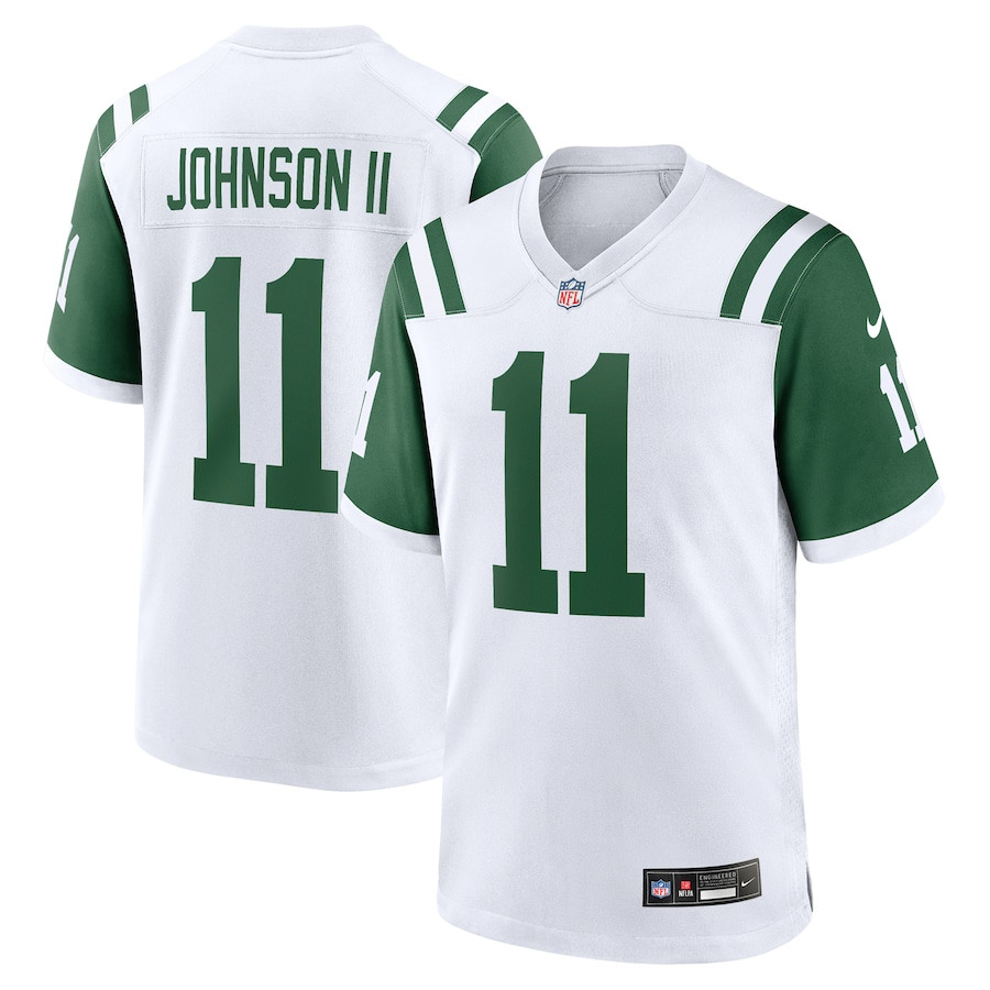 Jermaine Johnson Ii New York Jets Classic Alternate Game Men Jersey - White Js8317