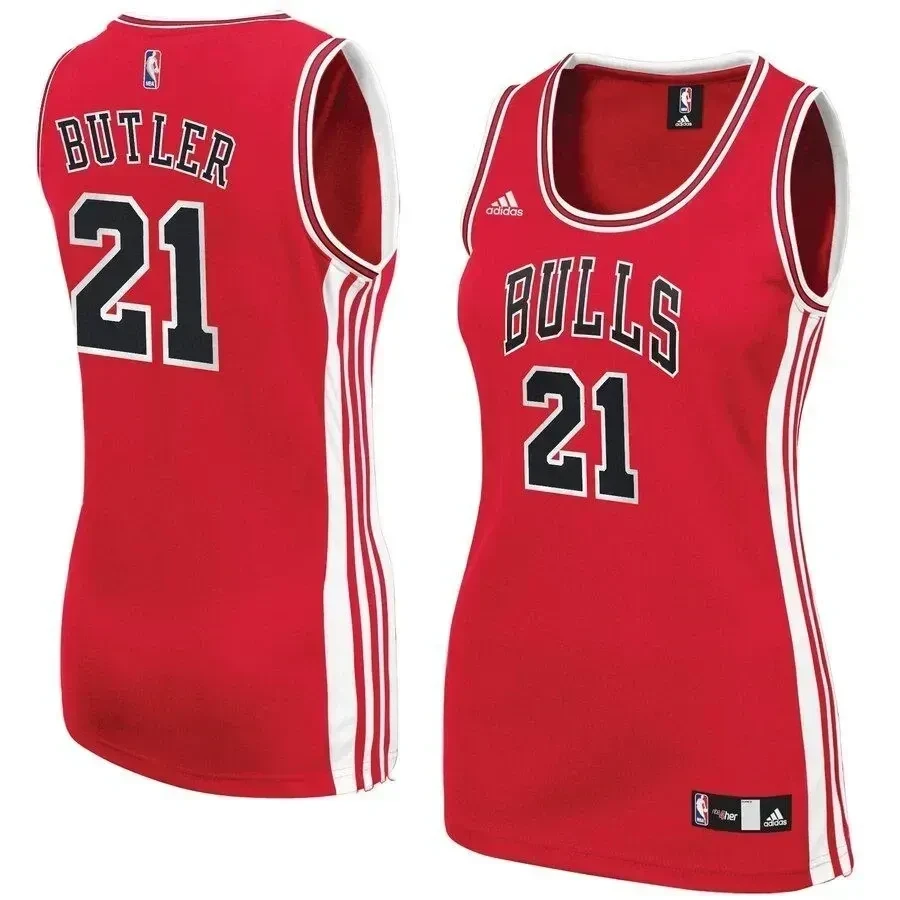Jimmy Butler Chicago Bulls Women's Road Jersey - Red