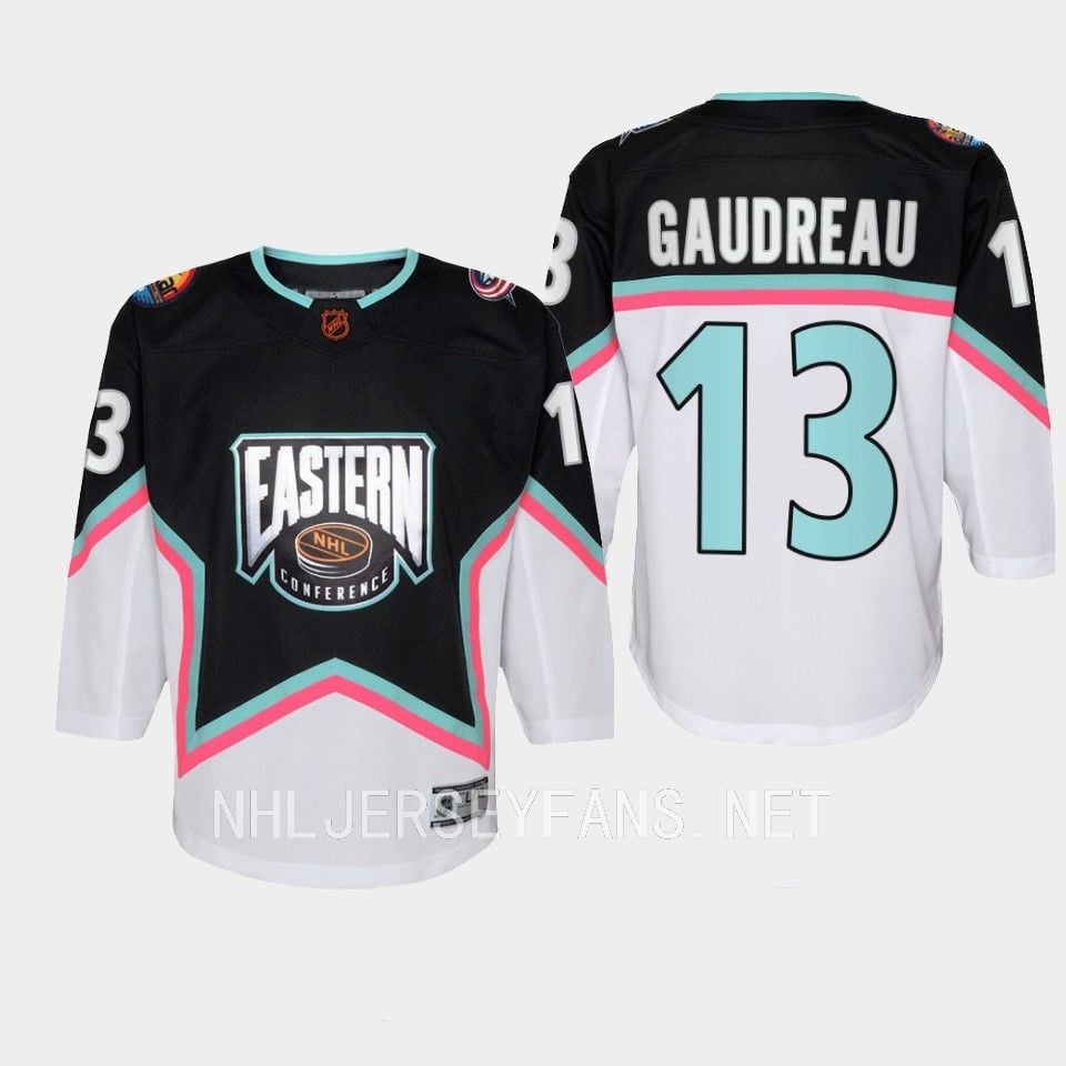 Johnny Gaudreau 13 Columbus Blue Jackets 2023 All-star Game Jersey Black Equipment