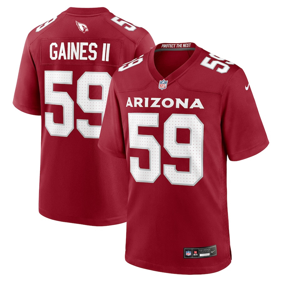 Jon Gaines Ii 59 Arizona Cardinals Team Game Men Jersey - Cardinal Js4994