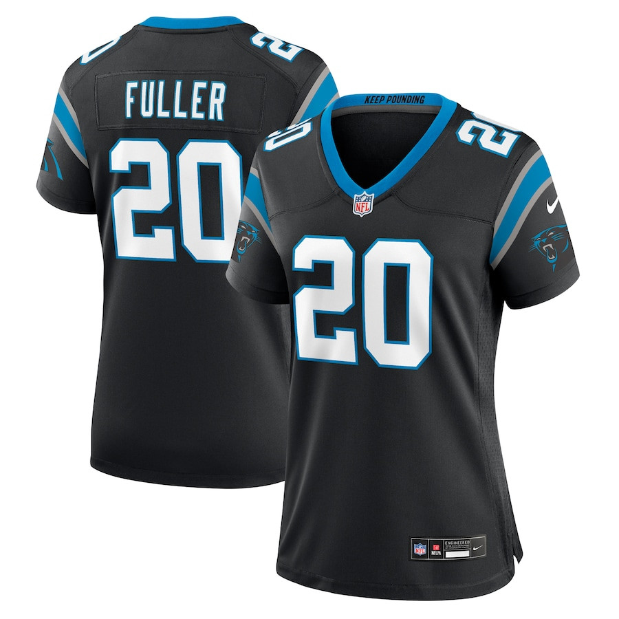 Jordan Fuller 20 Carolina Panthers Women's Game Jersey - Black Js2648