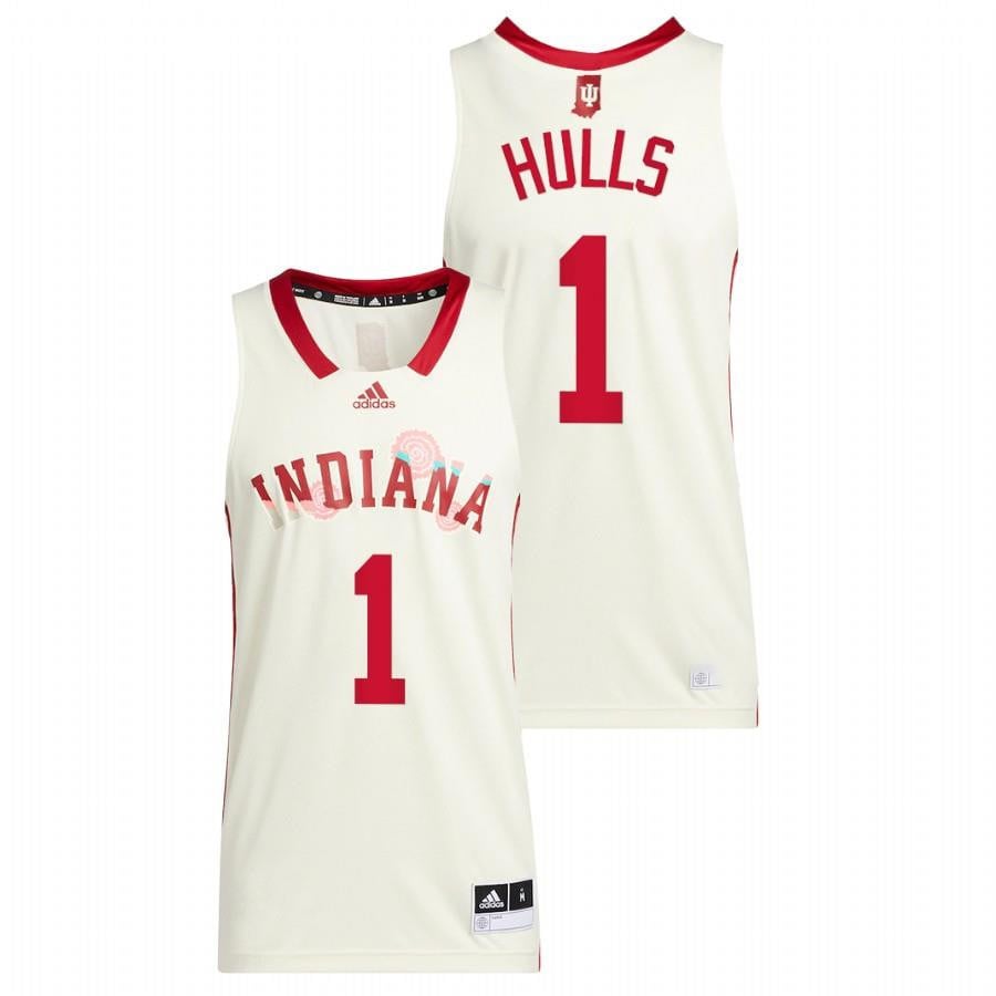 Jordan Hulls 1 White Indiana Hoosiers Basketball Honoring Black Excellence Jersey