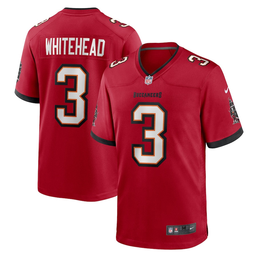 Jordan Whitehead 3 Tampa Bay Buccaneers Game Men Jersey - Red Js1555