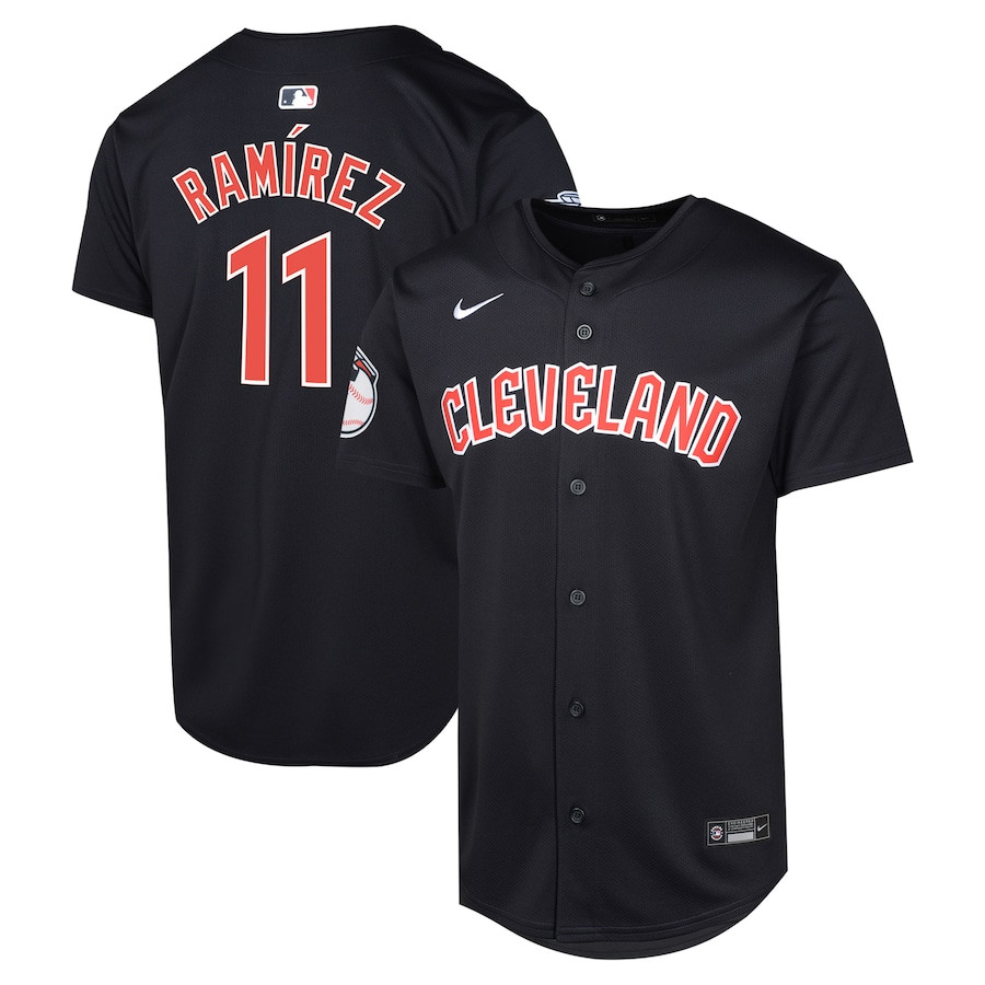 Jos? Ram?rez 11 Cleveland Guardians Alternate Limited Youth Jersey - Blue