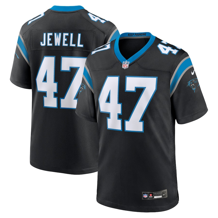 Josey Jewell 47 Carolina Panthers Game Men Jersey - Black Js2330