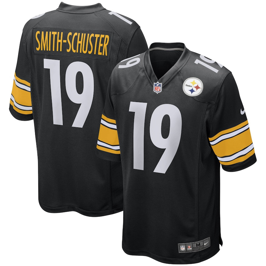 Juju Smith-schuster 19 Pittsburgh Steelers Men Game Jersey Js9636