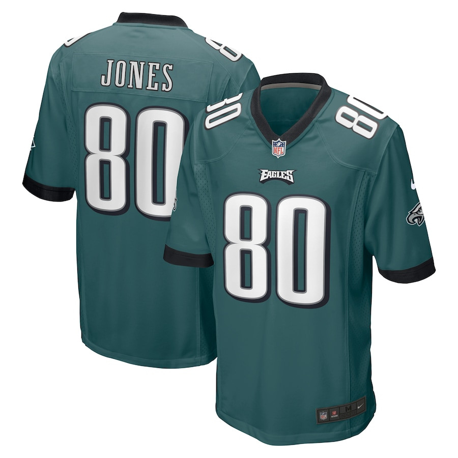 Julio Jones 80 Philadelphia Eagles Game Men Jersey - Midnight Green Js8134