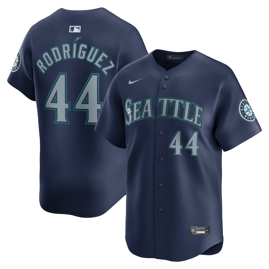 Julio Rodr?guez 44 Seattle Mariners Road Limited Men Jersey - Navy