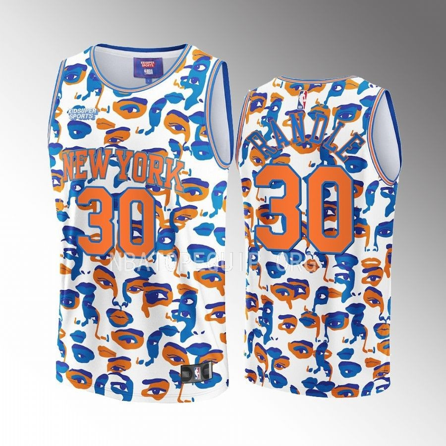 Julius Randle 30 New York Knicks Nba & Kidsuper Studios Unisex Hometown Jersey