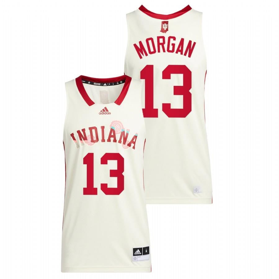 Juwan Morgan 13 White Indiana Hoosiers Basketball Honoring Black Excellence Jersey