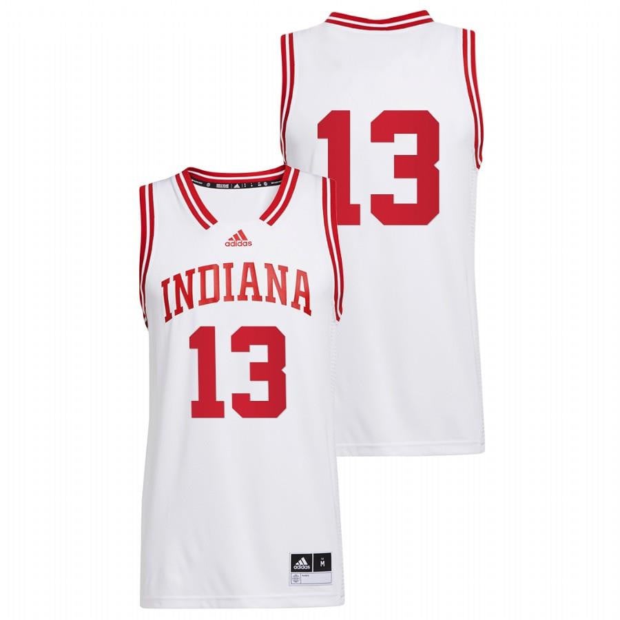 Juwan Morgan 13 White Indiana Hoosiers Basketball Reverse Retro Jersey