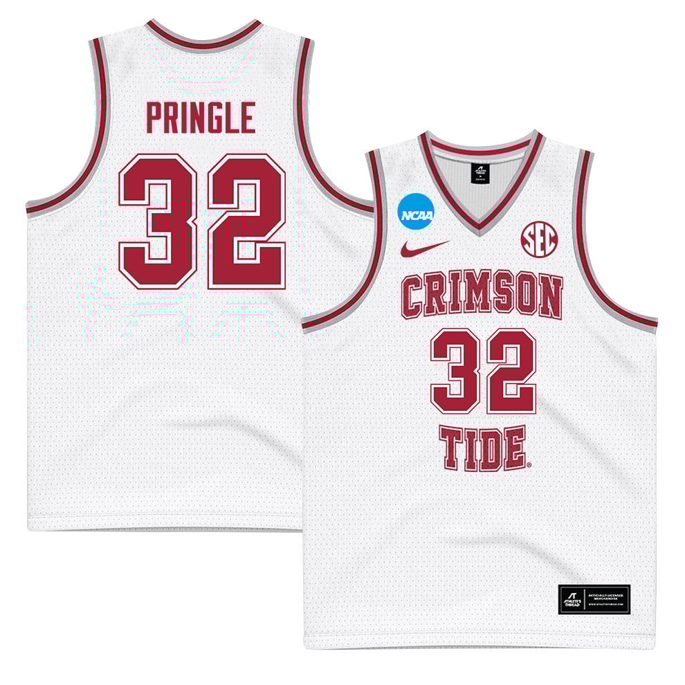 Kai Spears 32 Alabama Crimson Tide 2024 Men's Basketball Jersey - White, Unisex Jersey