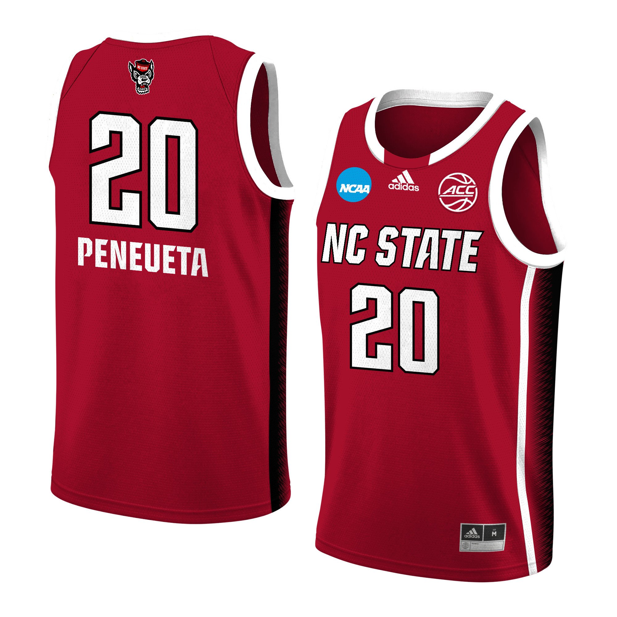 Katie Peneueta 20 Nc State Wolfpack 2024 Women's Basketball Jersey - Red, Unisex Jersey