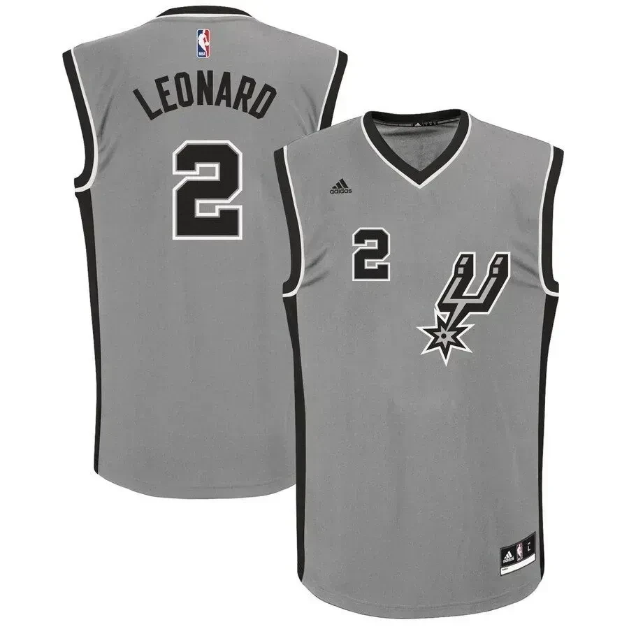 Kawhi Leonard San Antonio Spurs Alternate Jersey - Gray